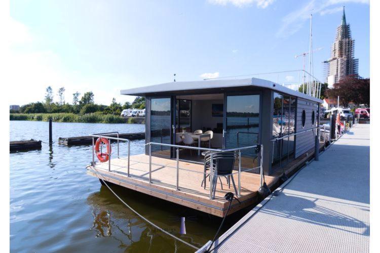 Hausboot Fjord Aries Mit Dachterrasse In * Schleswig